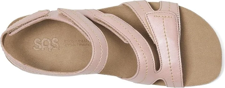 SAS Swerve Adjustable Comfort Sandals Women's Dress Sandals Candy : 9.5 M - Medium (B), Leather - Image 2