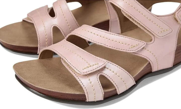 SAS Swerve Adjustable Comfort Sandals Women's Dress Sandals Candy : 9.5 M - Medium (B), Leather - Image 7