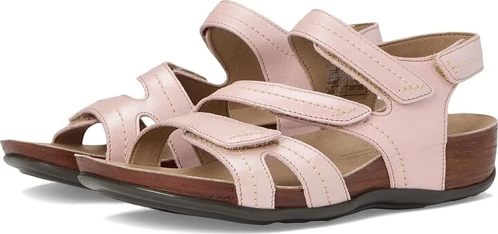 SAS Swerve Adjustable Comfort Sandals Women's Dress Sandals Candy : 9.5 M - Medium (B), Leather