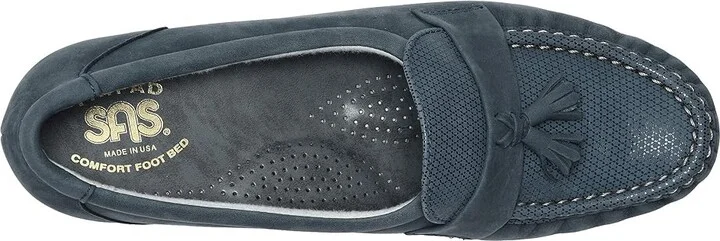 SAS Taylor Women's Slip on Shoes Jeans : 5 M - Medium (B), Leather - Image 3