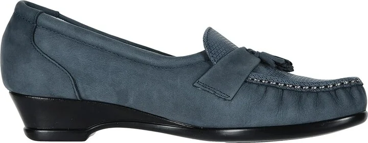 SAS Taylor Women's Slip on Shoes Jeans : 5 M - Medium (B), Leather - Image 8