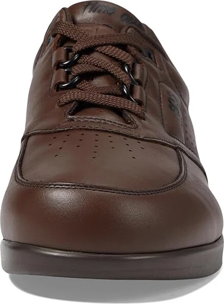 SAS Time Out Lace Up Comfort Walking Shoe Men's Shoes Antique Walnut : 8 S - Slim (B), Leather - Image 6