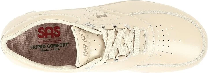 SAS Time Out Lace Up Comfort Walking Shoe Men's Shoes Bone : 7 N - Narrow (C), Leather - Image 3