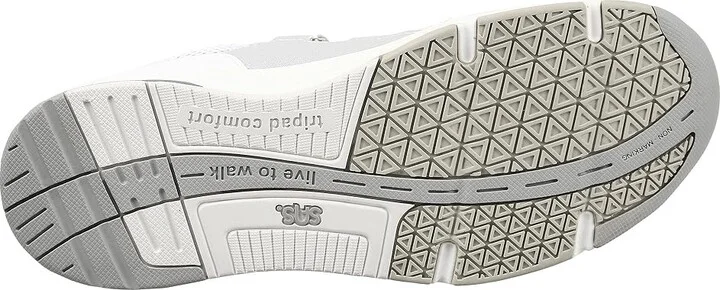 SAS TMV Adjustable Comfort Sneaker Women's Shoes Silver : 11 N - Narrow (AA), Suede - Image 4