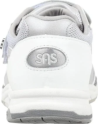 SAS TMV Adjustable Comfort Sneaker Women's Shoes Silver : 11 N - Narrow (AA), Suede - Image 5