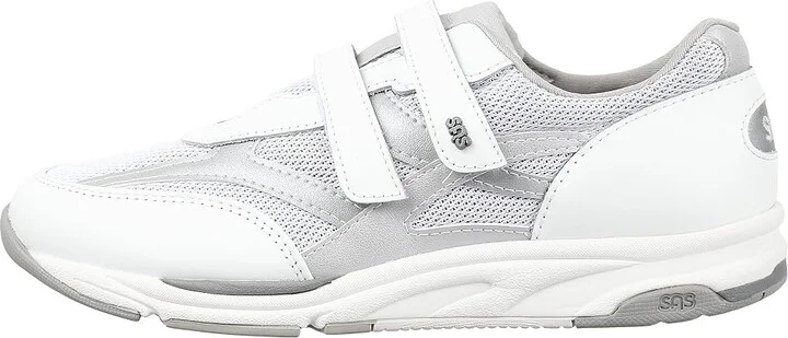 SAS TMV Adjustable Comfort Sneaker Women's Shoes Silver : 11 N - Narrow (AA), Suede - Image 7