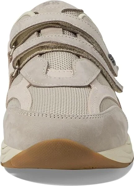 SAS TMV Adjustable Comfort Sneaker Women's Shoes Taupe/Pink : 6.5 M - Medium (B), Suede - Image 5