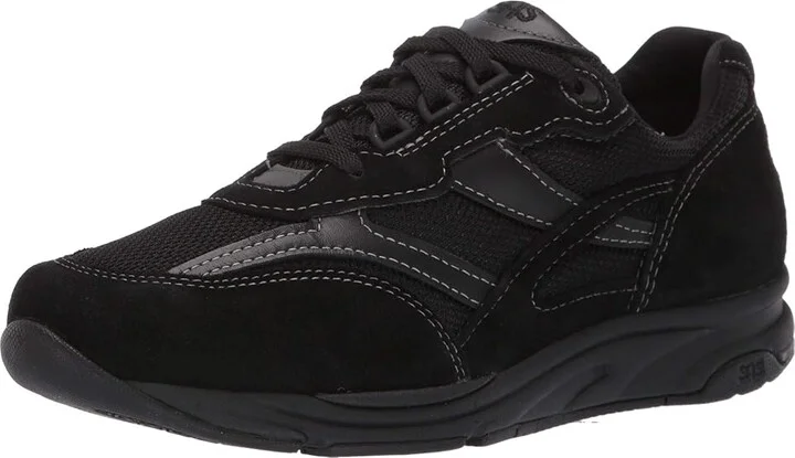 SAS Tour Mesh Comfort Walking Sneaker Women's Shoes Black : 7 M - Medium (B), Textile/Suede - Image 2