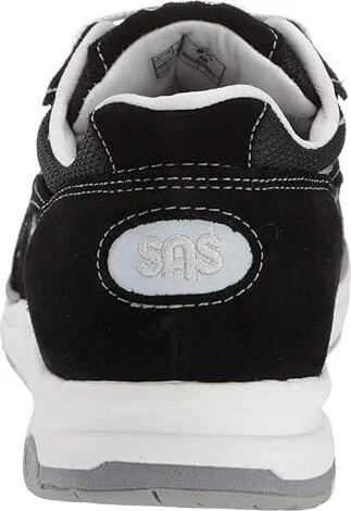 SAS Tour Mesh Comfort Walking Sneaker Women's Shoes Black/Silver : 7 M - Medium (B), Textile/Suede - Image 5