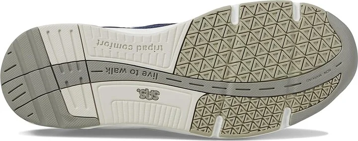 SAS Tour Mesh Comfort Walking Sneaker Women's Shoes Blue : 7.5 N - Narrow (AA), Textile/Suede - Image 4
