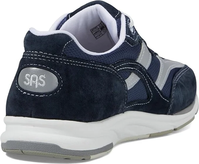 SAS Tour Mesh Comfort Walking Sneaker Women's Shoes Blue : 7.5 N - Narrow (AA), Textile/Suede - Image 5
