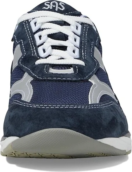 SAS Tour Mesh Comfort Walking Sneaker Women's Shoes Blue : 7.5 N - Narrow (AA), Textile/Suede - Image 6