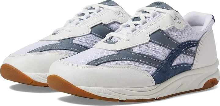 SAS Tour Mesh Comfort Walking Sneaker Women's Shoes Lago Vista : 8 S - Slim (AAA), Textile/Suede