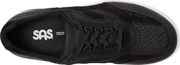 SAS Tour Mesh Comfort Walking Sneaker Women's Shoes Nova : 7.5 N - Narrow (AA), Textile/Suede - Image 2