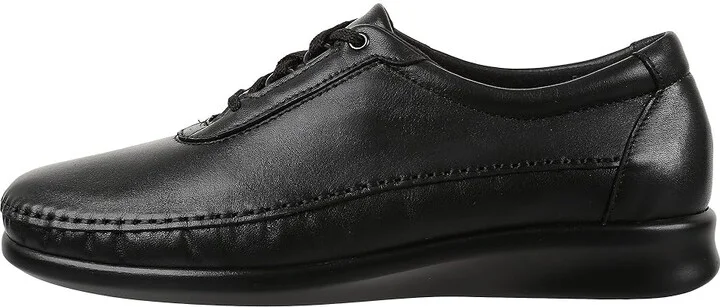 SAS Traveler Comfort Sneaker Women's Shoes Black : 6.5 S - Slim (AAA), Leather - Image 7