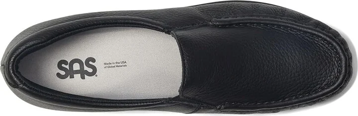 SAS Twin Slip On Comfort Loafer Women's Shoes Black : 6.5 S - Slim (AAA), Leather - Image 3
