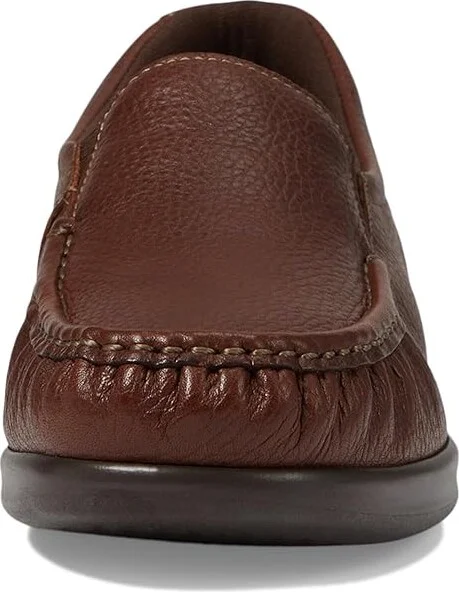 SAS Twin Slip On Comfort Loafer Women's Shoes Mulch : 6 M - Medium (B), Leather - Image 6