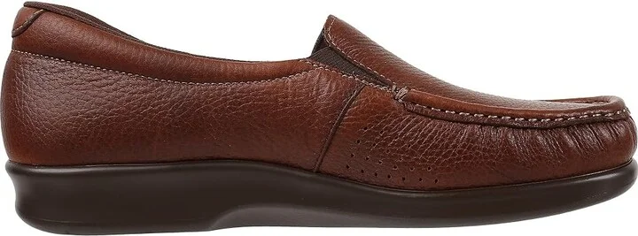 SAS Twin Slip On Comfort Loafer Women's Shoes Mulch : 6 M - Medium (B), Leather - Image 8