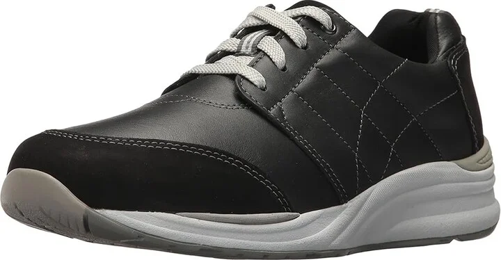 SAS Venture Lace Up Comfort Sneaker Men's Shoes Black : 11 S - Slim (B), Suede/Leather - Image 2