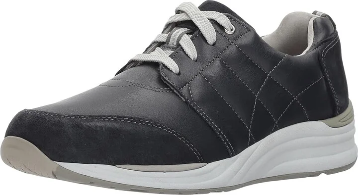 SAS Venture Lace Up Comfort Sneaker Men's Shoes Navy : 9.5 N - Narrow (C), Suede/Leather - Image 2