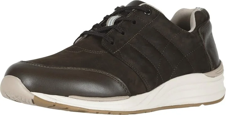 SAS Venture Lace Up Comfort Sneaker Men's Shoes Turf/Coffee : 10.5 N - Narrow (C), Suede/Leather - Image 2