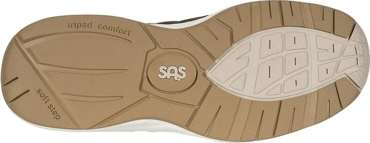 SAS Venture Lace Up Comfort Sneaker Men's Shoes Turf/Coffee : 10.5 N - Narrow (C), Suede/Leather - Image 4