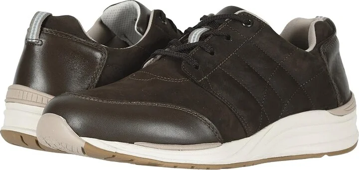 SAS Venture Lace Up Comfort Sneaker Men's Shoes Turf/Coffee : 10.5 N - Narrow (C), Suede/Leather
