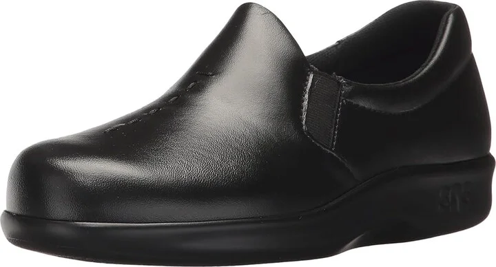 SAS Viva Slip On Comfort Loafer Women's Shoes Black : 6 S - Slim (AAA), Leather - Image 2
