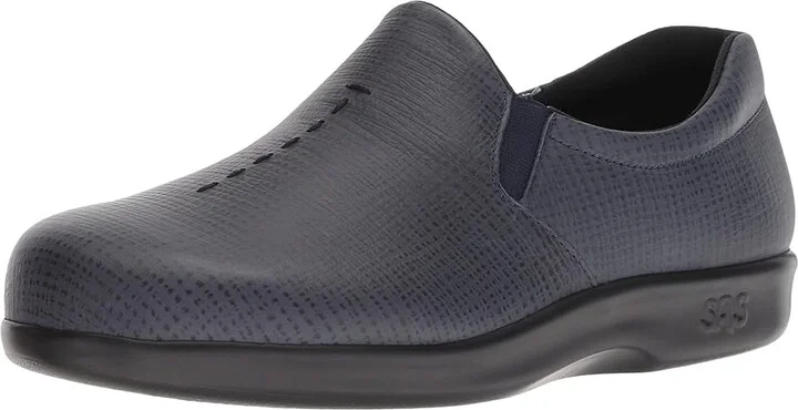 SAS Viva Slip On Comfort Loafer Women's Shoes Blueberry : 12 N - Narrow (AA), Leather - Image 2