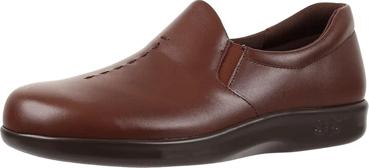 SAS Viva Slip On Comfort Loafer Women's Shoes Teak : 7 N - Narrow (AA), Leather - Image 2