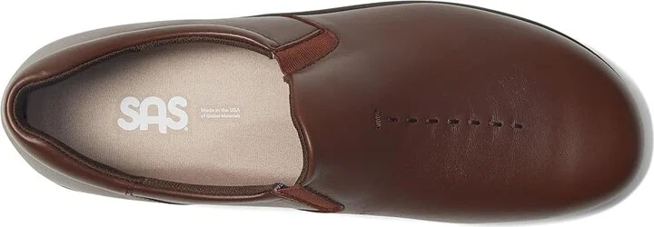 SAS Viva Slip On Comfort Loafer Women's Shoes Teak : 7 N - Narrow (AA), Leather - Image 3