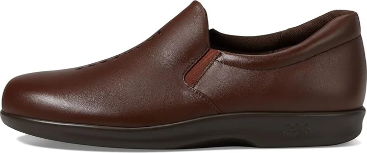 SAS Viva Slip On Comfort Loafer Women's Shoes Teak : 7 N - Narrow (AA), Leather - Image 7