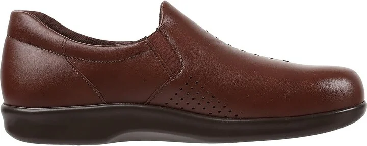 SAS Viva Slip On Comfort Loafer Women's Shoes Teak : 7 N - Narrow (AA), Leather - Image 8