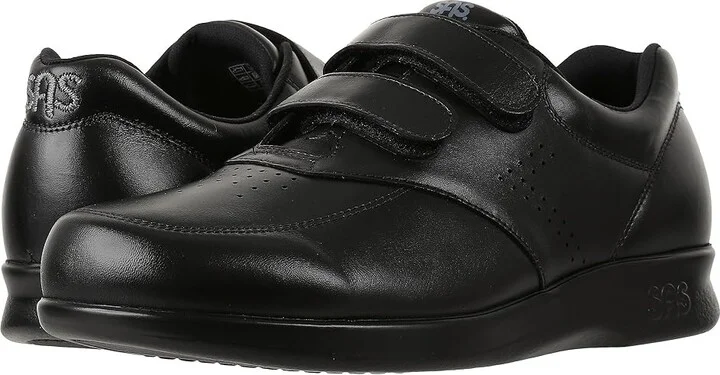 SAS VTO Adjustable Comfort Walking Shoe Men's Shoes Black : 8 S - Slim (B), Leather