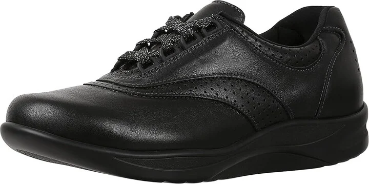 SAS Walk Easy Comfort Walking Shoe Women's Shoes Black : 6 N - Narrow (AA), Leather - Image 2