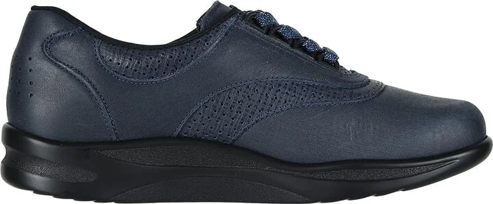 SAS Walk Easy Comfort Walking Shoe Women's Shoes Indigo/Blueberry : 6 S - Slim (AAA), Leather - Image 8