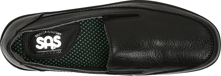 SAS Weekender Slip On Comfort Loafer Men's Shoes Black : 10 N - Narrow (C), Leather - Image 3