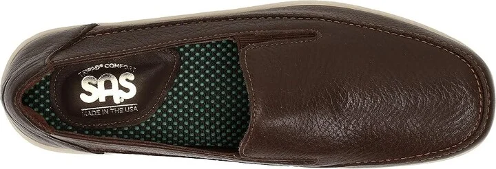 SAS Weekender Slip On Comfort Loafer Men's Shoes Oporto : 10 N - Narrow (C), Leather - Image 3