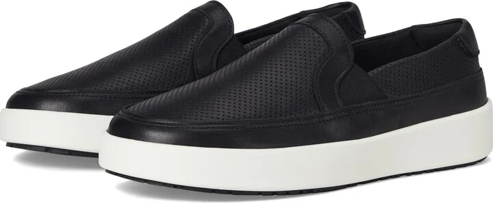 SAS Womens Chuy-x Slip On Comfort Loafer Black Perf 8.5 N - Narrow (AA)