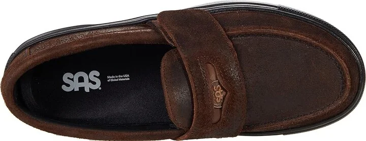 SAS Woodlawn Men's Shoes Mahogany : 8 M - Medium (D), Leather - Image 2