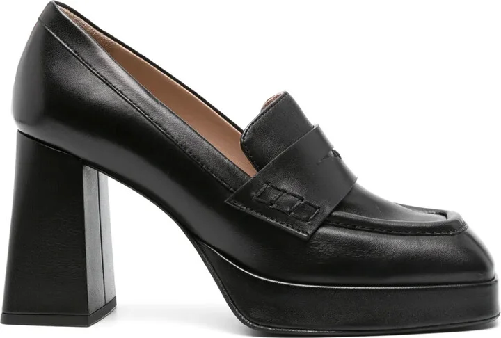 Sasha 90mm loafer pumps