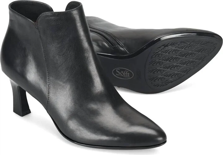 Sasha Ankle Boot In Black