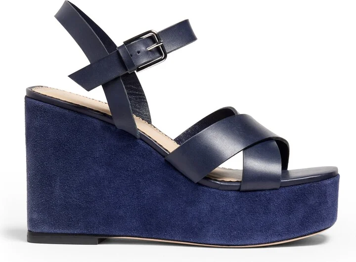 Sasha Platform Wedge Ankle Strap Sandal - Image 2