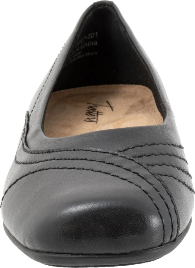 Sasha Square Toe Flat - Image 4