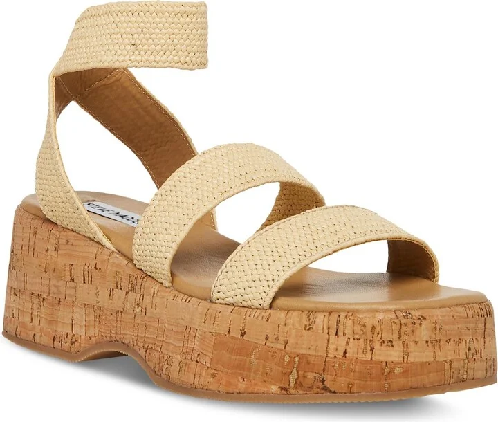 Sashes Womens Ankle st Manmade Flatform Sandals