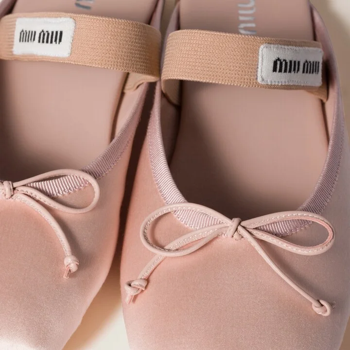 Satin ballerina mules - Image 4