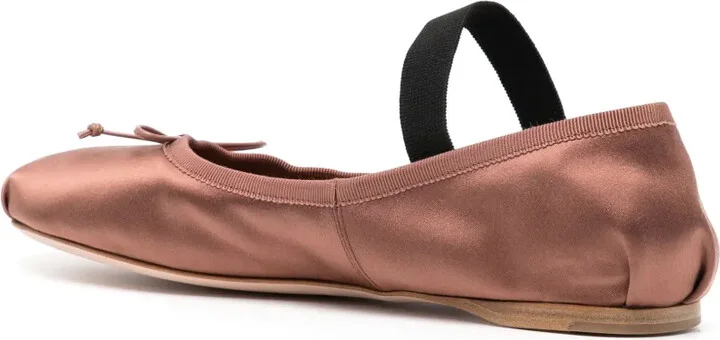 Satin Ballerina Shoes - Image 3