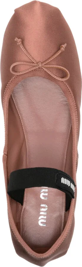 Satin Ballerina Shoes - Image 4