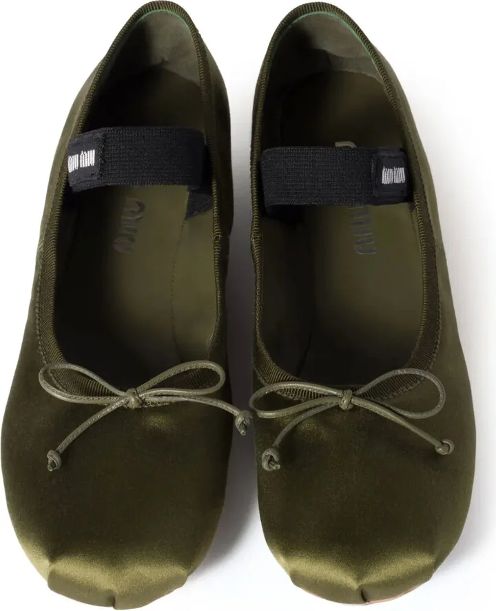 Satin Ballerina Shoes - Image 3