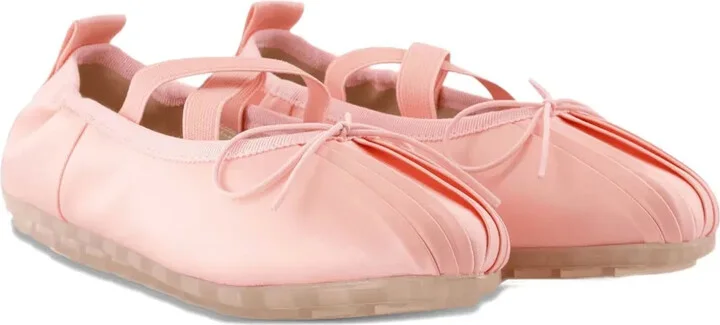 Satin Ballerina Shoes - Image 2